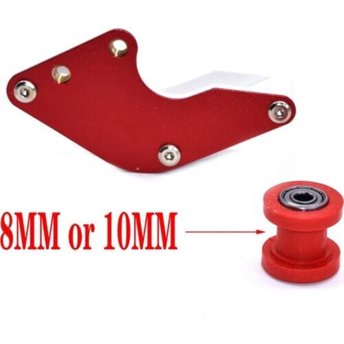 Chain Guide and Chain Roller Tensioner Wheel For XR50 CRF 70cc CRF110cc 125cc TTR Pit Dirt Bikes Atv Quads Motorcycle