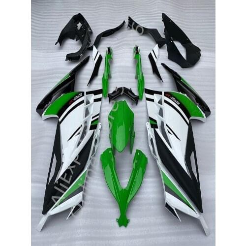 Fairing for EX300 2013 2015 for Kawasaki Ninja Zx300r 13 14 15 EX300 2013 2015 2013 - 2015 green white black Body Fairing