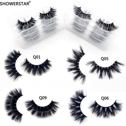 100 Pairs Wholesale 6D Mink Eyelashes Natural Fluffy Extension Work Date Party Holiday No Box Eye Lashes E14 D22