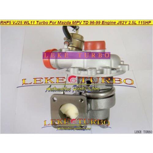 RHF5 VJ25 WL11 WL1113700 VA430012 VB430012 Turbo Water cooled Turbocharger For Mazda B2500 MPV 1996-1999 J82Y 2.5L TDI 115HP