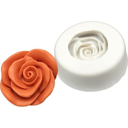 Rose Silicone Sugarcraft Mold Cupcake Chocolate Baking Mold Fondant Cake Decorating Tools