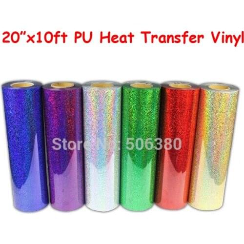 Width 49cmx100cm Heat Transfer Vinyl PET Laser for Textile Print