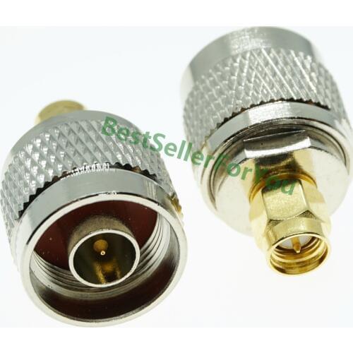 SMA Male to N-Type Male Jumper Plug RF Adapter, Router Link, Cable Connector
