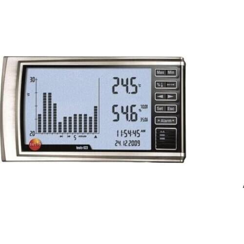 Testo 623 (0560 6230) Thermohygrometer -10 to +60 °C Digital temperature and humidity recorder