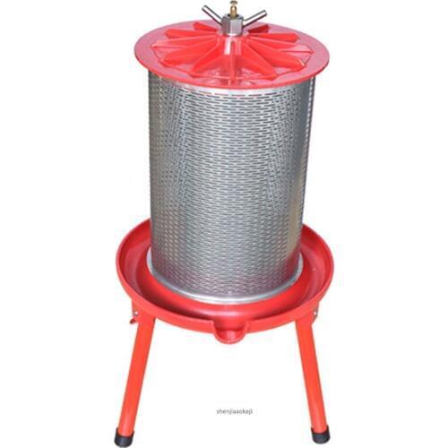 20L semi-automatic presser Commercial pressing machine Multi-function fruit wine/ juice/honey slag separator hydraulic presser