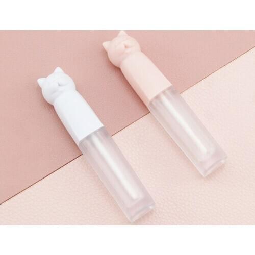20pcs 40pcs 3ml Empty Matte Lip Gloss Tubes Plastic Lip Balm Tube Lipstick Mini Sample Cosmetic Container Wholesale