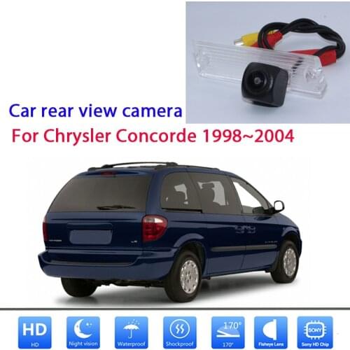 Car Rear View Camera For Chrysler Concorde 1998 1999 2000 2001 2002 2003 2004 CCD Full HD Night Vision Reversing Parking Camera