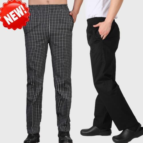 Chef pants new style kitchen chef work pants hotel hotel waiter work pants chef full pants