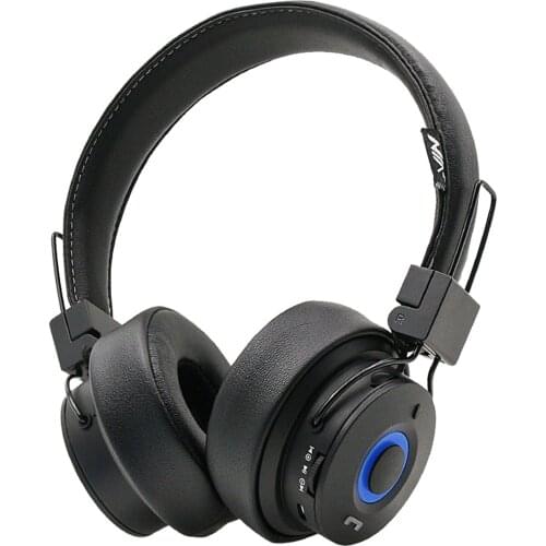 Docooler X10 Wireless Bluetooth Headset Foldable Stereo Music Earphones Gaming Headset Hands-free with Mic Colorful LED Lights