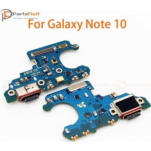 Charging Flex for Samsung Galaxy Note 10 Note10 USB Charging Flex Jack Board Charging Connector Dock Charger Board Flex Parts