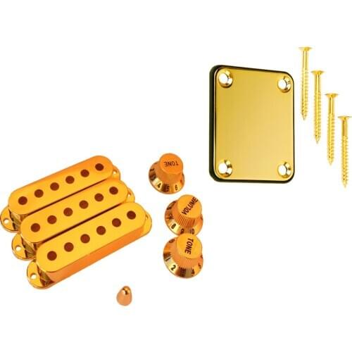 Guitar Pickup Covers Neck Plate Mounting Screws for Stratcaster Guitar Parts