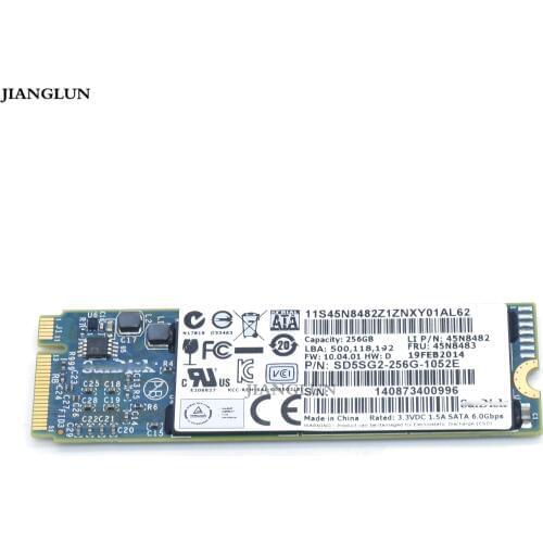 JIANGLUN Laptop SD5SG2-256G-1052E SSD For Lenovo X1 Carbon Generation 1