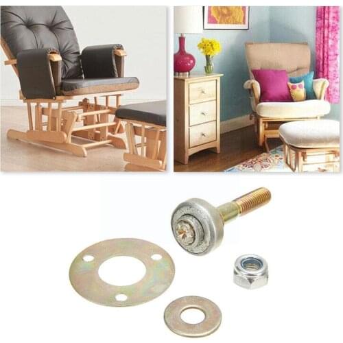 Screw Nut Bolt Kit Furniture Accessories 1 Set Of Rocking Furniture Chair Rocking Connector Large Connector Bearing Chair A5S9