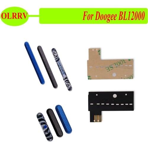 OLRRV For Doogee BL12000 Power Button Volume Up + Down Side Button For Doogee BL12000 Pro Main Cable Repair Accessories
