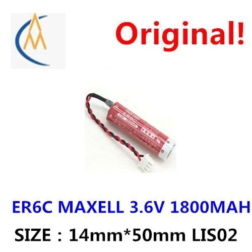 Genuine replacement er6c battery AA programming 3.6vf2-40bl controller f1/f2/fx2/fx2n/1n No.5 AA