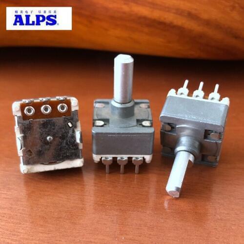 Original new 100% single potentiometer vertical carbon film metal sealed 30 step B10K volume sound equipment SWITCH