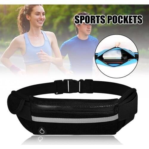 New Portable Waist Packs Adjustable Waistband Bag Lightweight Suitable For Women Men For Outdoor Sports Running