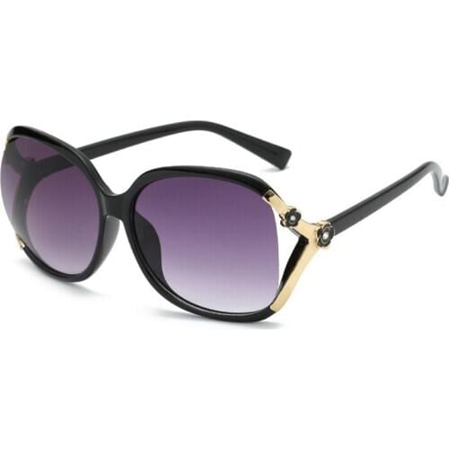 Luxury Designer Custom Logo Ladies Oversized Sunglasses Sun Glasses Women Big Frame Gradient Butterfly Sunglasses AS076