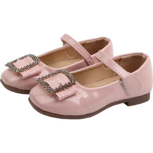 Skoex 2020 New Children Girls Casual Flat Shoes Fashion Baby Princess Shoes Soft Breathable Little Girls/big Kid Toddler Slip-on