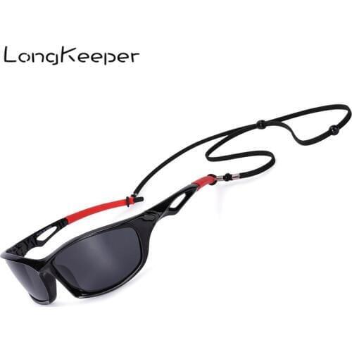 LongKeeper Polarized Sunglasses Men Women Fishing Goggles Sport Driving Sun Glasse Mirror Gafas De Sol UV400 High Quality