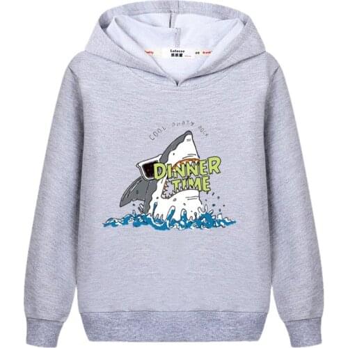 Aimi Lakana kids Hoodie Shark Funny Design Boy Fashion Sweatshirt Autumn Cotton Pullov Jacket for boys
