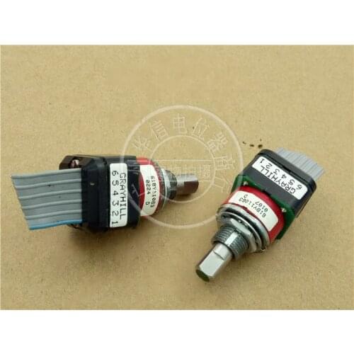 [VK] Used GRAYHILL 61BY11063 ACUSON # 51600 Optical encoder 6 feet switch