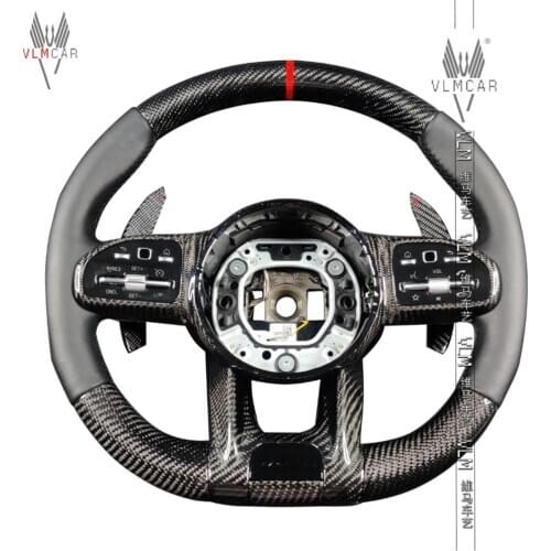 Private Custom Carbon Fiber Steering Wheel/Trims for C-class A-class B E-class gla/glc/gle Old Model to New One