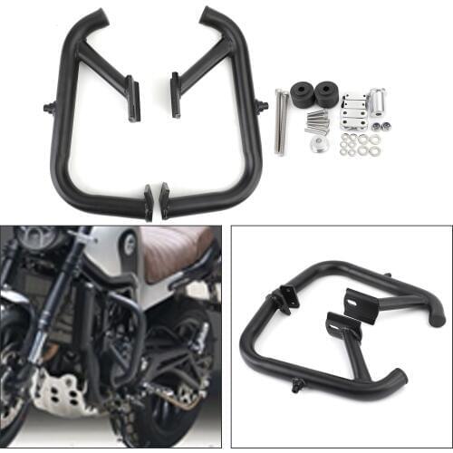 Areyourshop ENGINE GUARDS CRASH BARS FRAME PROTECTION Fit for Benelli Leoncino 500 2016 2017 2018 2019 Motorcycle Accessories