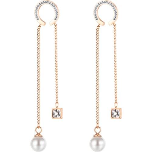 Женские золотые серьги ZYSTORY China At AliExpress