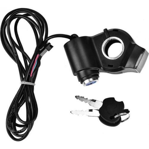 1 Set 12V-99V E-Bike Voltage Display Battery Indicator With Lock LCD 3 Wires Electric Power Monitor