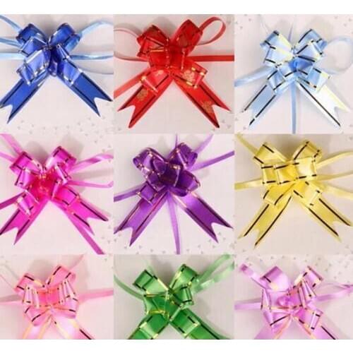 10pcs/lot Pull Bows Ribbon Wedding Centerpieces Wedding Car Decoration Gift Packaging Packing Wrap