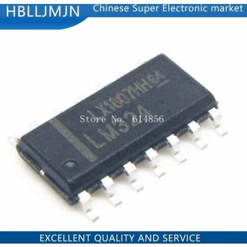 100PCS LM324DR LM324D LM324 SOP-14