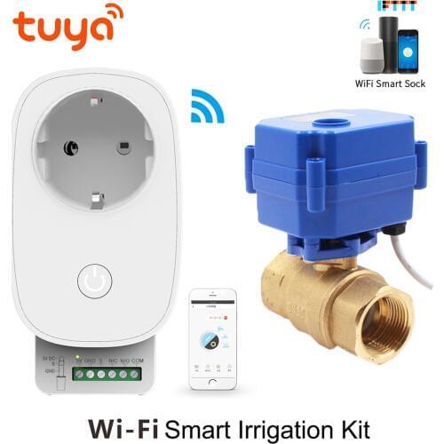 Garden water Timer Automatic Irrigation Garden Watering System Plant Water Timer Tuya WiFi Intelligent Controller