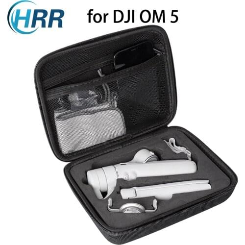 Travel Case for DJI OM5 Osmo Mobile 5 Drop-Proof Shell Sturdy and Durable Box Fit Tripod and Accessories