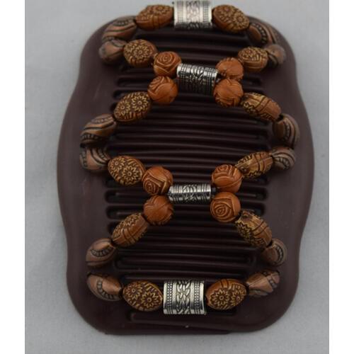 Vintage flower pattern Magic Hair Combs double hair combs hair accessories Free shipping