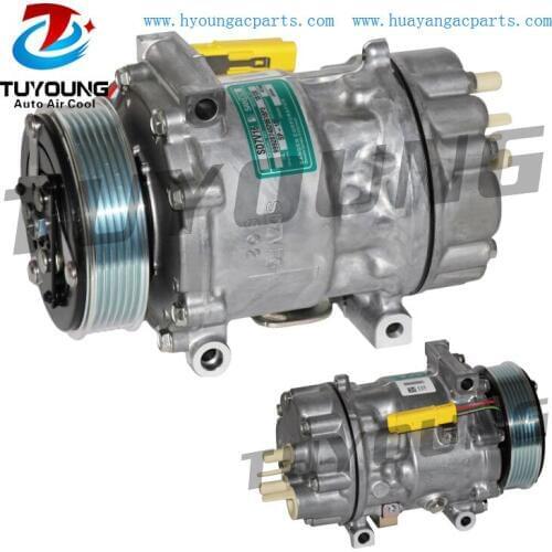 7V16 1813 2307508344 9687499380 auto ac compressor for Citroen C8 Jumpy Fiat ac kompressor for Peugeot 807 Expert air pump