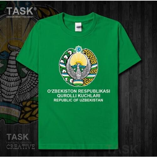 Army Uzbekistan Army Tactical Military mens t shirt new Tops t-shirt Short sleeve clothes country Fashion sweatshirt summer 01