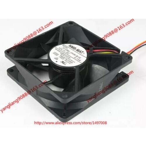 NMB-MAT 3110KL-04W-B19 C05 DC 12V 0.13A 80X80X25mm Server Cooling Fan