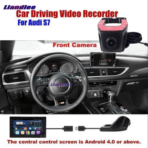 Novatek96655 Car DVR Front Camera Driving Video Recorder USB Plug For Audi S7 Android Screen AUTO Dashcam Antiradar