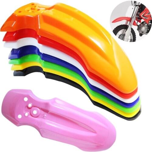 Front Wheel Mudguard Motorcycle Plastic Front Fender Protector Extension Mud Guard For Honda XR50 CRF50 SSR Piranha Dirt PitBike