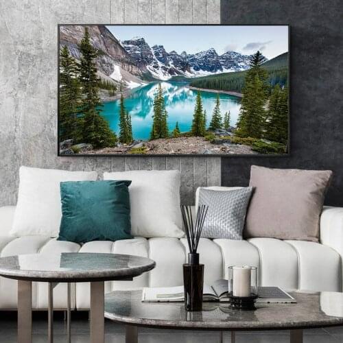 Moder landscape landscape painting Nature poster Art painting poster Murals and Canvas paintings Living room decoration painting