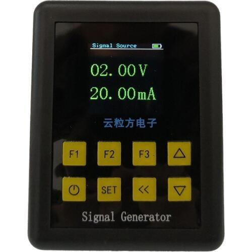 PWM Pulse Rectangular Wave Sine Wave Triangle Wave 4-20mA, 2-10V Handheld Adjustable Signal Generator