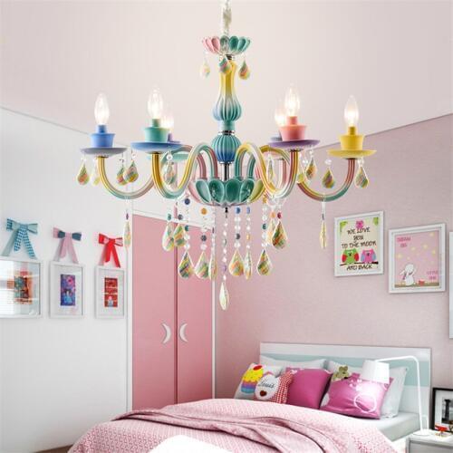 Modern Rainbow Led Pendant Lighting for Living Room Sweet Girls room Childrens Pendant lamps for Home Lighting Indoor Lamps