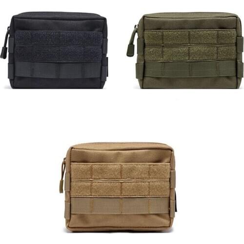 Tactical Airsoft Molle Army Waist Belt Pouch Military Utility EDC Hunting Vest Bag Outdoor Army Tool Magazine Pouch Phone Bag