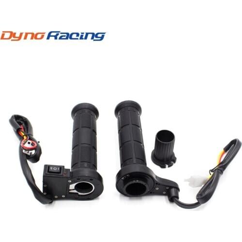 Universal Motorcycle Heated Handle Bar moto bike heating grips 7/8" 22mm Hot Heated Molded Grips Handlebar Warmers