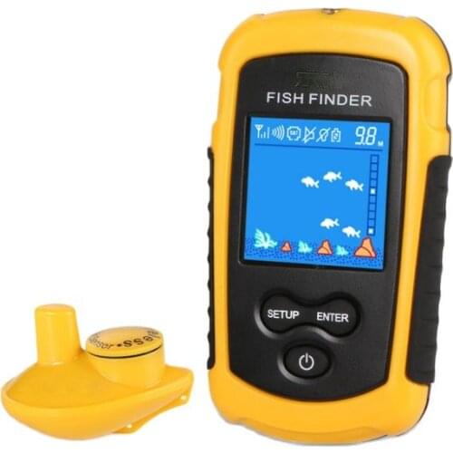 High quality best-selling wireless sonar color screen precision fish finder fishing supplies fish finder