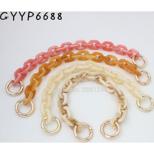 1-5pcs Underarm strap Resin chain bags strap bag parts easy matching handles Accessory Factory Wholesale purse chain replacement