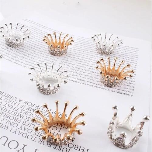 1pc Retro Manicure Brush Pen Holder Nail Art Brush Painting Pen Diamonds Crown Shape Pen Brush Holder Nail Art Accessories Tools
