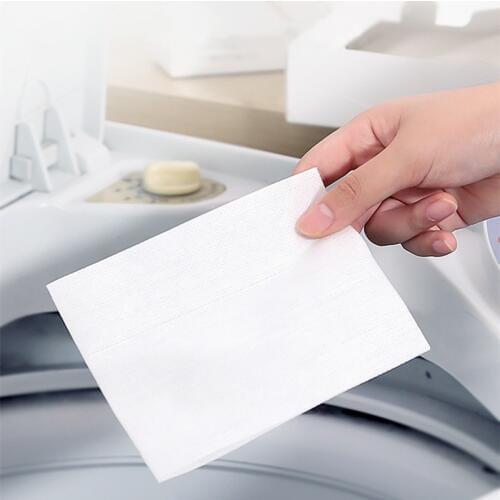 100Pcs Dyeing cloth Washing Machine Use Mixed Dyeing Proof Color Absorption Sheet Anti dyed Cloth Laundry Grabber Cloth