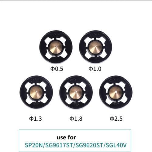 New 2pcs Copper Nozzle for Electric Spray Gun Paint Spray DIY Electric Spritzpistole